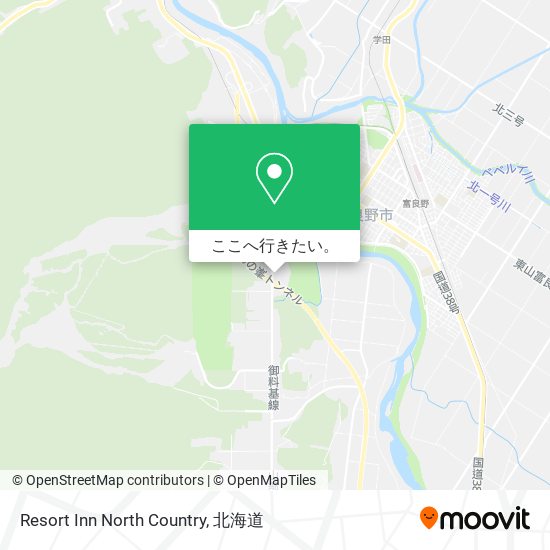 Resort Inn North Country地図