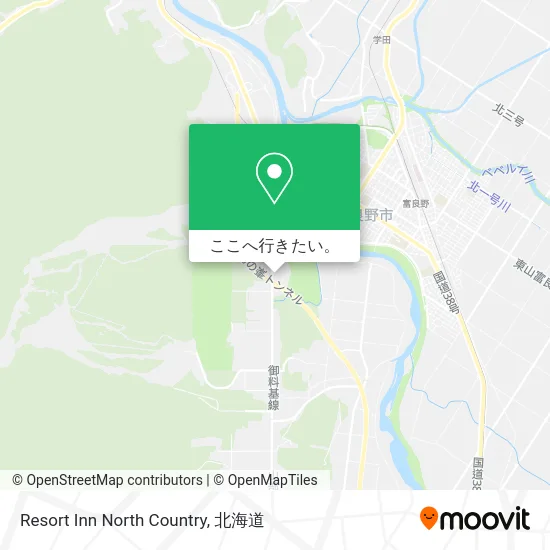 Resort Inn North Country地図