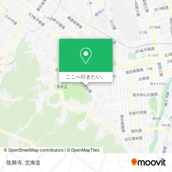 龍興寺地図