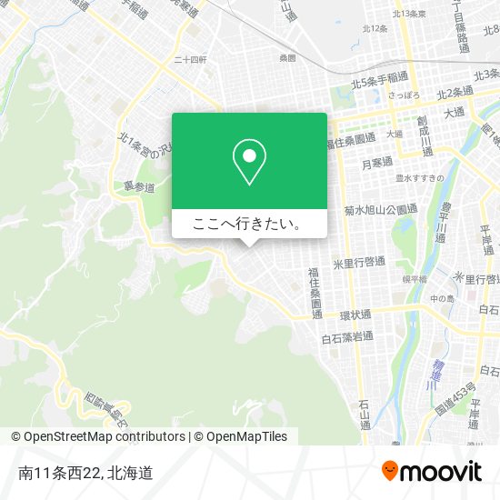 南11条西22地図