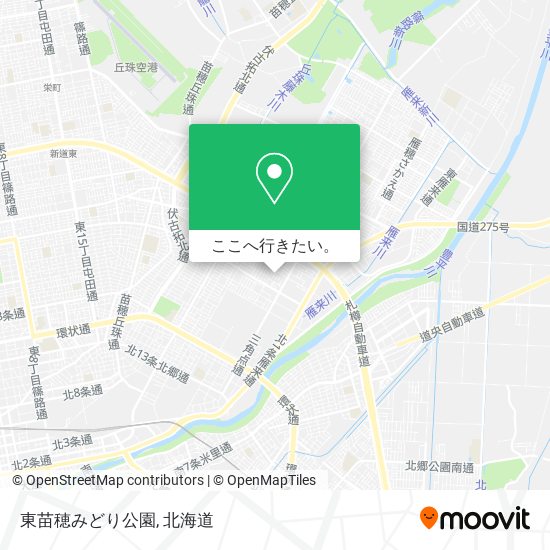 東苗穂みどり公園地図