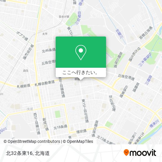 北32条東16地図