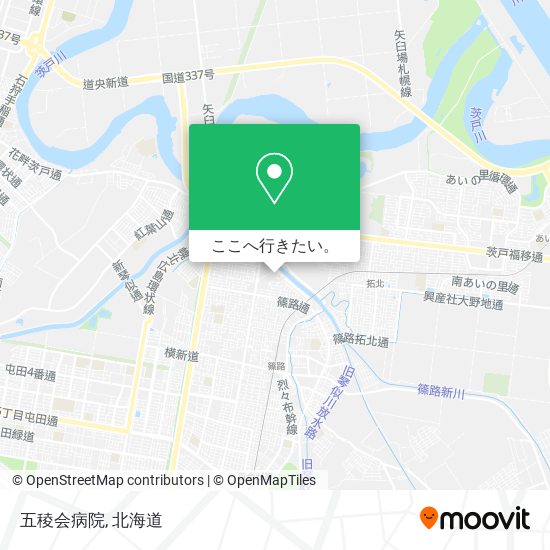 五稜会病院地図