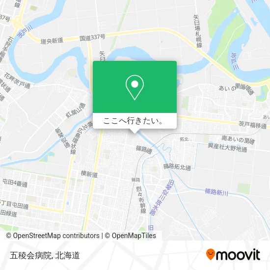 五稜会病院地図