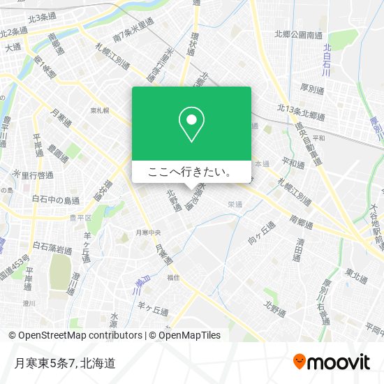 月寒東5条7地図