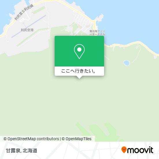 甘露泉地図