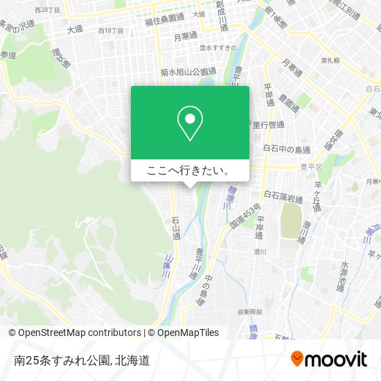 南25条すみれ公園地図