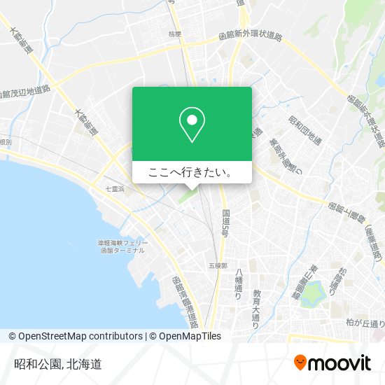 昭和公園地図