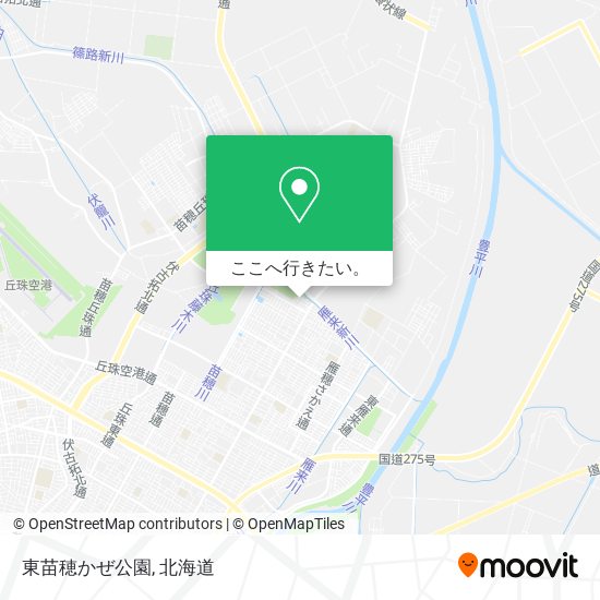 東苗穂かぜ公園地図