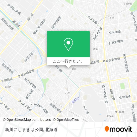 新川にしまきば公園地図