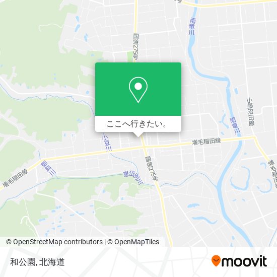 和公園地図