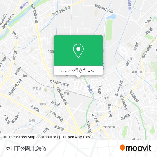 東川下公園地図