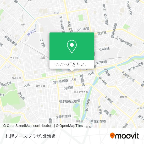 札幌ノースプラザ地図