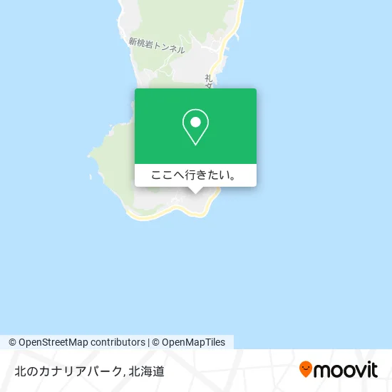 北のカナリアパーク地図