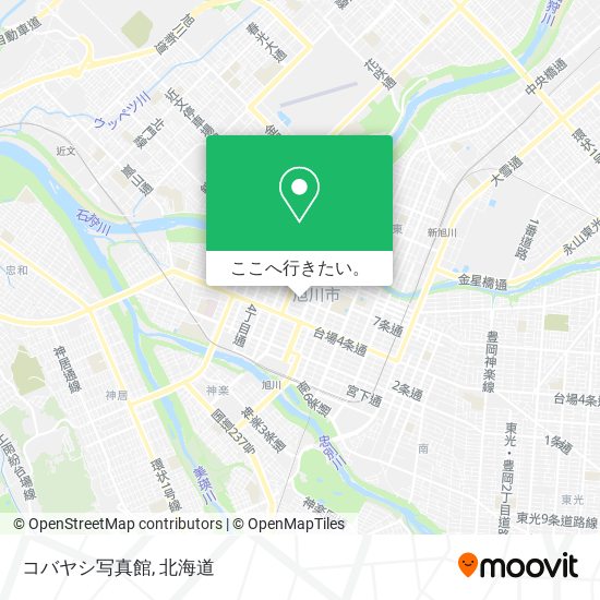 コバヤシ写真館地図