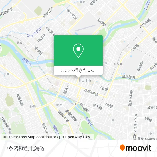 7条昭和通地図
