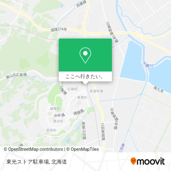 東光ストア駐車場地図