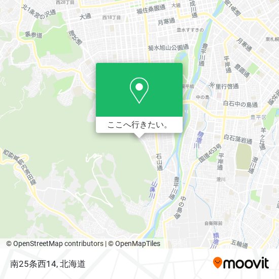 南25条西14地図