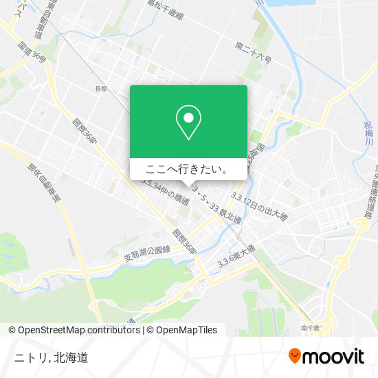 ニトリ地図