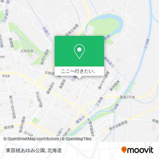 東苗穂あゆみ公園地図