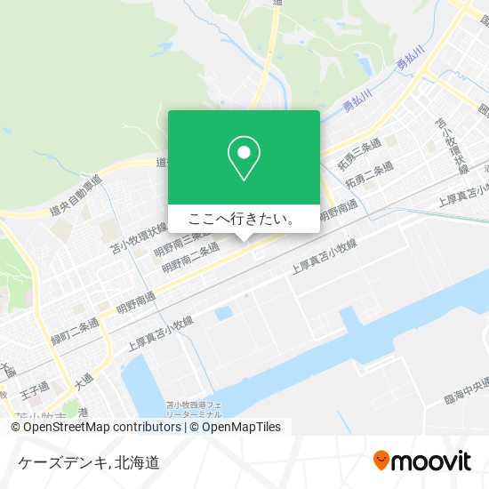 ケーズデンキ地図