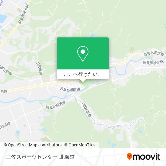 三笠スポーツセンター地図