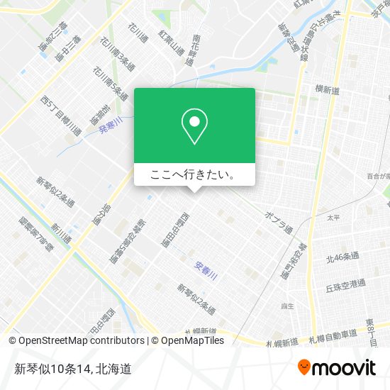 新琴似10条14地図