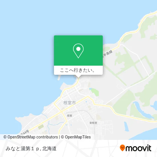 みなと湯第１ｐ地図