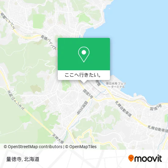 量徳寺地図