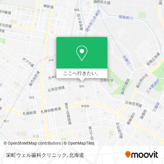 栄町ウェル歯科クリニック地図