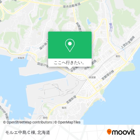 モルエ中島Ｃ棟地図