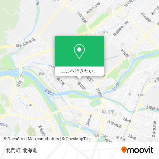 北門町地図