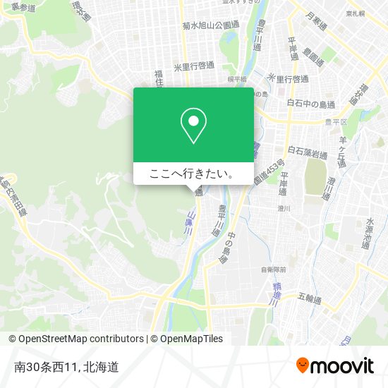南30条西11地図