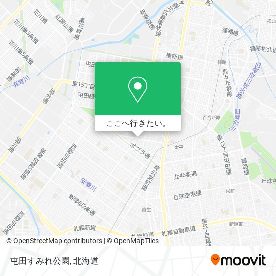 屯田すみれ公園地図