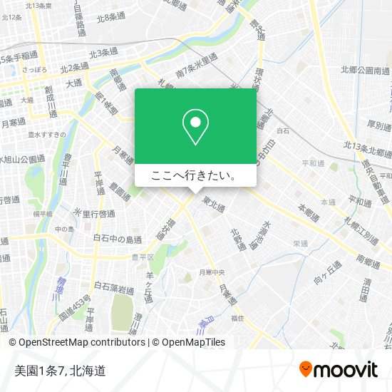 美園1条7地図