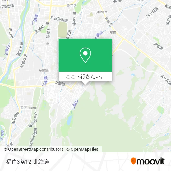 福住3条12地図