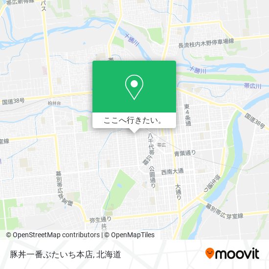 豚丼一番ぶたいち本店地図
