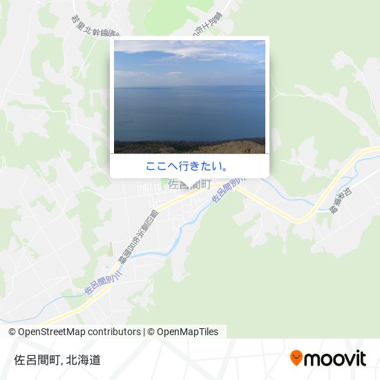 佐呂間町地図