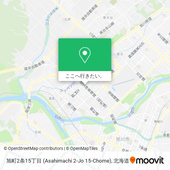 旭町2条15丁目 (Asahimachi 2-Jo 15-Chome)地図