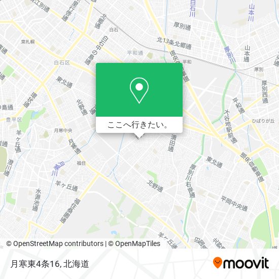 月寒東4条16地図