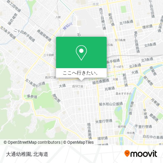 大通幼稚園地図
