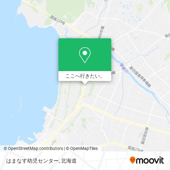 はまなす幼児センター地図