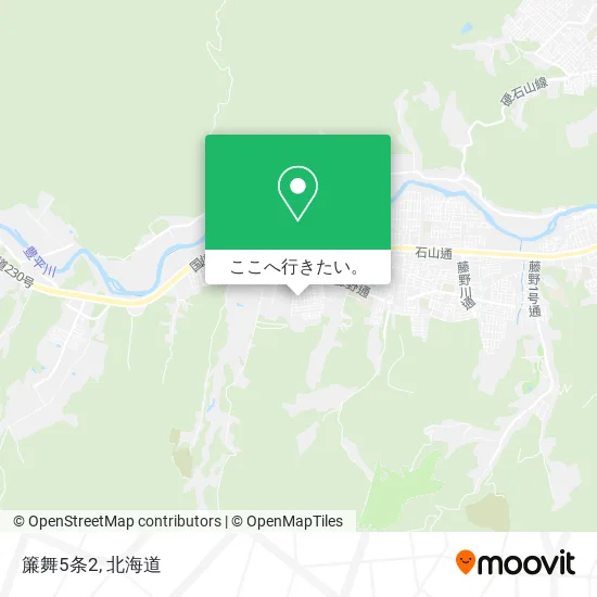 簾舞5条2地図