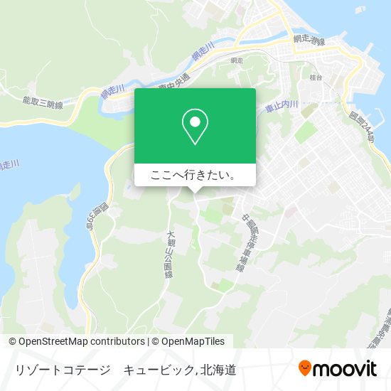 リゾートコテージ　キュービック地図