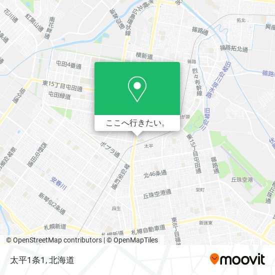 太平1条1地図