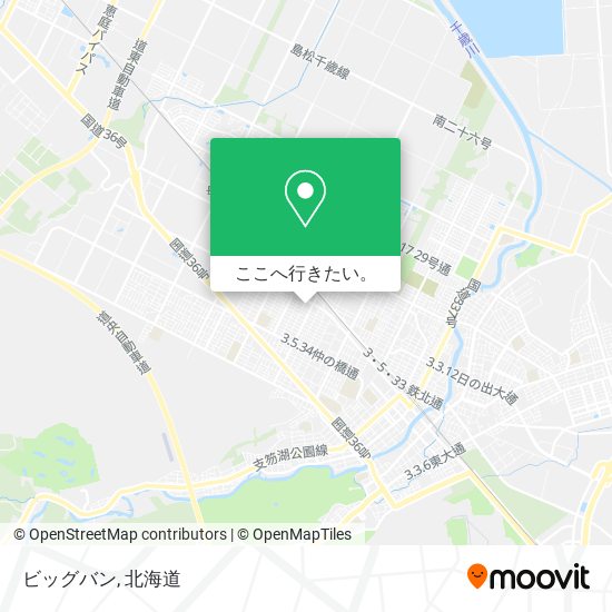 ビッグバン地図