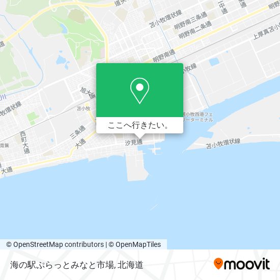 海の駅ぷらっとみなと市場地図