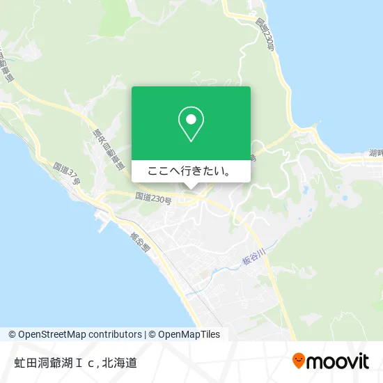 虻田洞爺湖Ｉｃ地図