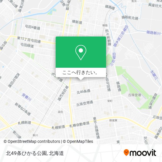 北49条ひかる公園地図