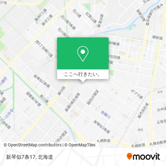 新琴似7条17地図